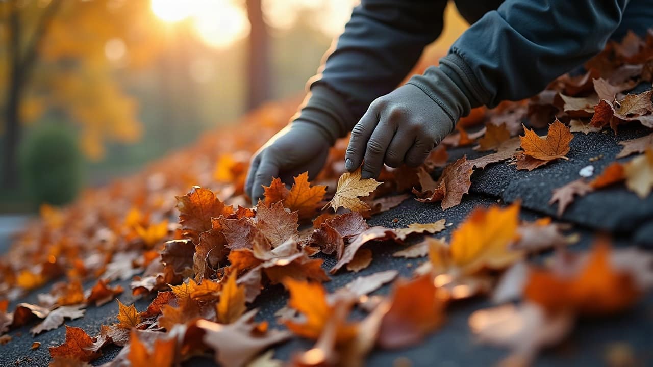 Feuilles et chéneaux : l'entretien d'automne qui évite l'engorgement hivernal