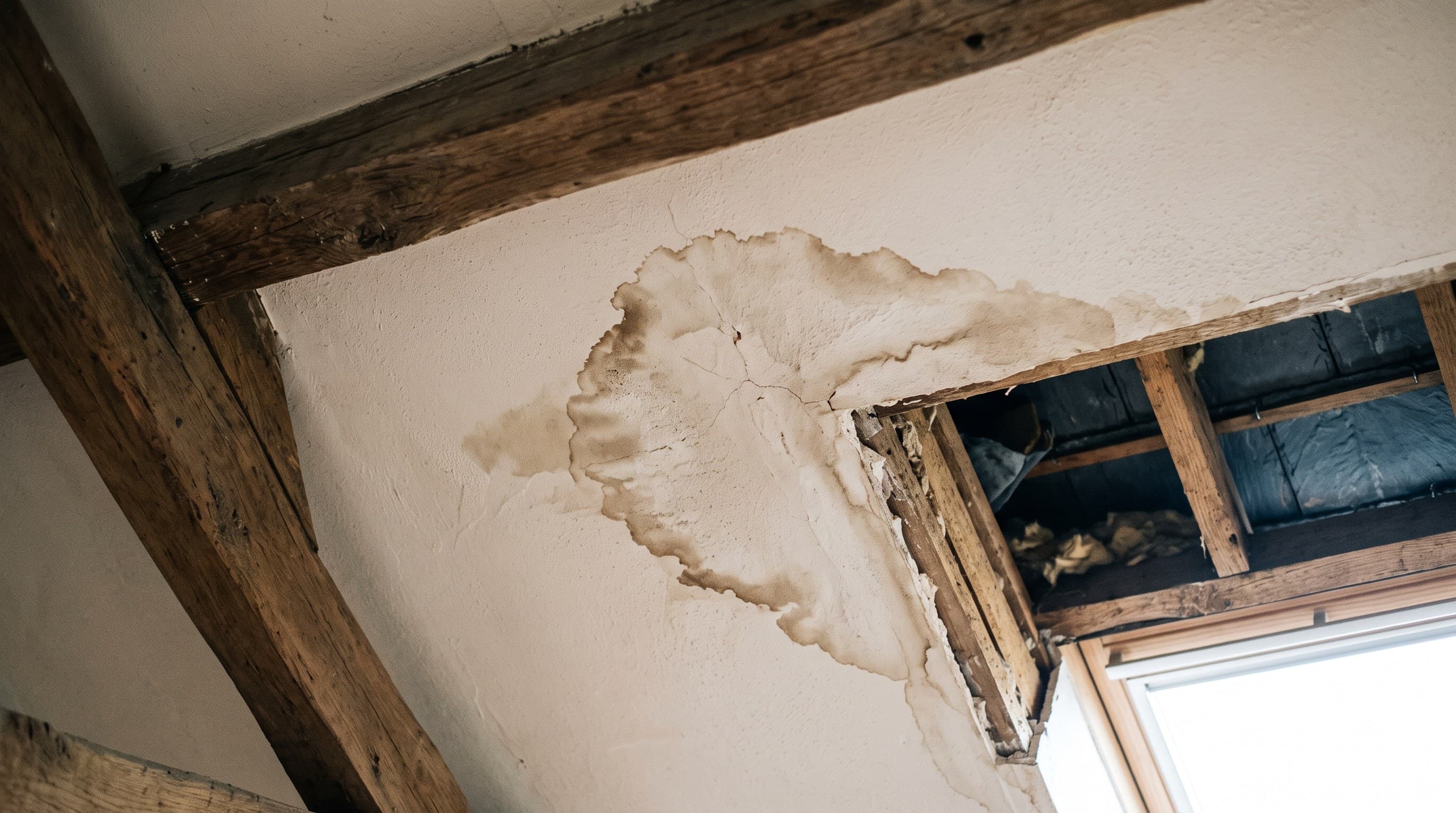Une fuite se déclare dans la toiture : ce qu'il est utile de faire avant l'arrivée du couvreur